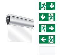 Luminaire de sortie LED 3h, 25m - Luminaire de secours 3W IP40 3h SLCEL LED#EN10031618