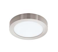Luminaire en saillie connecté FUEVA-C LED 21W en fonte métallique nickel mat D300mm