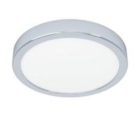 Luminaire en saillie FUEVA 5 IP44 LED 17W en acier chrome D210mm