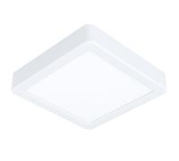 Luminaire en saillie FUEVA 5 LED 11W en acier blanc 160x160x28mm