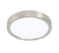 Eglo Luminaire en saillie FUEVA 5 LED 17W acier nickel mat D210 mm