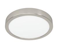 Luminaire en saillie FUEVA 5 LED 17W en acier nickel mat D210mm