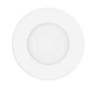 Luminaire encastrable connecté FUEVA-A LED 5W en aluminium blanc D120mm