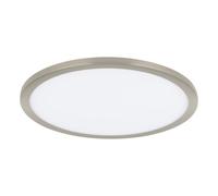 Luminaire encastrable FLEX LED 22W en aluminium nickel mat D225mm