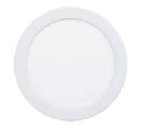 Luminaire encastrable FUEVA 5 LED 11W en acier blanc D166mm