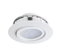 Luminaire encastrable PINEDA LED 1X5,5W en matière synthétique blanc D84mm