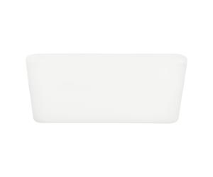 Luminaire encastrable RAPITA IP65, IP20 LED 11,5W en aluminium blanc 155x155x20mm