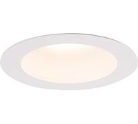 Luminaire encastré blanc rond pour salle de bains, lumière neutre, LED 10 W, TOTTORI 8580 Shilo