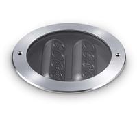 Luminaire encastré d'extérieur LED Ideal Lux TAURUS 10 W 277028 13,5 W 1 300 lm 3 000 K IP67 25,5 cm en acier