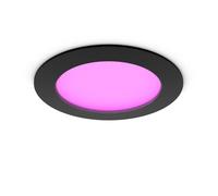 Luminaire encastré fin Philips Hue Downlight 170 mm Bluetooth/Zigbee Noir Multi