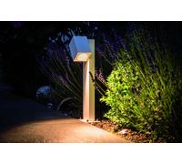 Luminaire encastré Special Borne lumineuse Set IP44 360°Cube Flame LED 1x7W 230V Blanc mat/Aluminium Zinc 93816