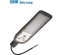 Luminaire extérieur à LED - Lampadaire 50 W - CA 85–265 V - Indice de protection IP67 (étanche) - Boîtier en aluminium - Lumière bleue