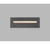 Luminaire LED encastré mural décoratif STEP IN L