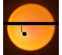 Luminaire LED sur rail magnétique 48V "SUNSET" 5W - Effet coucher de soleil - Lampe coucher de soleil - FLEX