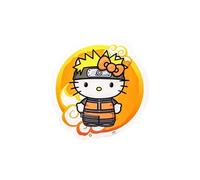 Naruto Shippuden X Hello Kitty - Lampe Murale Led Hello Kitty Naruto 30 Cm