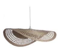 - Luminaire Ondine, lustre bohème, naturel - lampe suspendue en rotin tressé naturel - cable Diam. 60 x H. PIECE DETACHEE LUMINAIRE