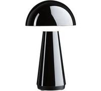 Paulmann Lampe à poser Onzo PL76994 – LED rechargeable 2,6W 240lm 2700K 3-Step-Dim USB-C IP44 Noir