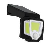 Luminaire solaire connecté SOLAR-Z LED 10W en matière synthétique noir 165x100x170mm