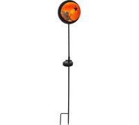 Luminaire solaire connecté SOLAR-Z LED 1X0,062W en acier galvanisé noir 160x110x760mm