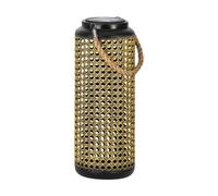 Luminaire solaire connecté SOLAR-Z LED 1X0,06W en acier et matière synthétique marron et noir D125mm