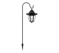 Luminaire solaire connecté SOLAR-Z LED 1X0,06W en acier et matière synthétique noir 220x0x740mm