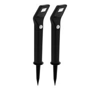 Luminaire solaire connecté SOLAR-Z LED 2X 1X0,5W en matière synthétique noir 70x50x350mm