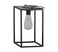 Luminaire solaire connecté SOLAR-Z LED 2X0,06W en acier noir 160x160x260mm