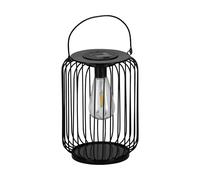 Luminaire solaire connecté SOLAR-Z LED 2X0,06W en acier noir 190x190x250mm