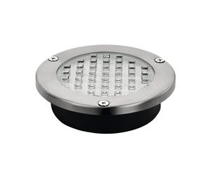 Luminaire solaire connecté SOLAR-Z LED 2X0,2W en acier inoxydable et aluminium acier inoxydable D115mm