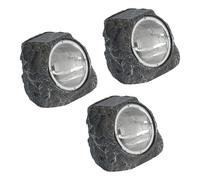 Luminaire solaire connecté SOLAR-Z LED 3X 4X0,06W en matière synthétique gris 135x105x110mm