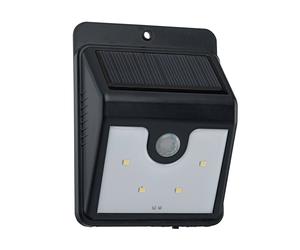 Luminaire solaire connecté SOLAR-Z LED 4X0,1W en matière synthétique noir 86x0x115mm