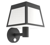 Luminaire solaire extérieur ALTILIA IP44 LED 7,5W en matière synthétique noir 155x0x200mm