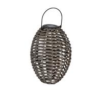 Luminaire solaire extérieur connecté SOLAR-Z IP44 LED 1X0,06W en acier et matière synthétique gris D225mm