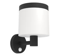 Luminaire solaire extérieur PANTETE IP44 LED 7,5W en matière synthétique noir D175mm