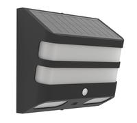 Luminaire solaire extérieur STIAPPA IP44 LED 6,5W en matière synthétique noir 120x0x200mm