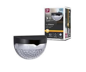 Luminaire solaire LED d'allée Paulmann Mimmo IP44 6500K noir | SOLAIRE - Luminaire alimenté par l'énergie solaire, sans câble d'alimentation