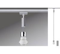 Luminaire sur rail haute tension Paulmann Basic Pendel universel E27 20 W LED chrome (mat), chrome