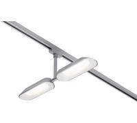 Luminaire sur rail haute tension Paulmann Dipper URail LED intégrée 16 W LED chrome (mat), blanc