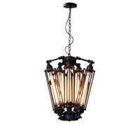 Luminaire suspendu noir LOFT industriel Steampunk plafonnier en acier lustres industriels luminaire décoratif avec 8 lumières Comfortable anniversary