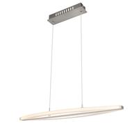 Luminaire suspendu suspendu à LED 14 watts éclairage de plafond de chambre d'amis Globo 67081 à 1 feuille