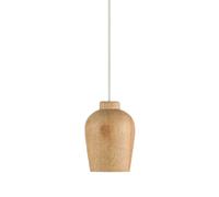 Luminaire suspendu vintage abat-jour en bois salle à manger cuisine lampe à pendule V-Tac 3720