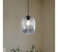 Luminaire suspension en verre Elio TK Lighting, dimmable, transparent, Salon / Salle à manger, Verre, Moderne, Suspension en verre