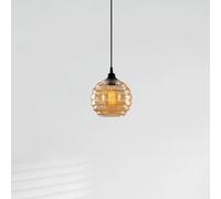 Luminaire suspension en verre Gold 010 Opviq, dimmable, doré, Salon / Salle à manger, Verre, Suspension en verre