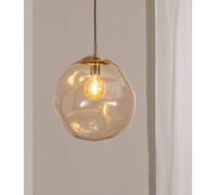 Luminaire suspension en verre Sol TK Lighting, dimmable, transparent, Salon / Salle à manger, Verre, Moderne, Suspension en verre
