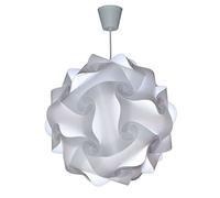 Luminaire suspension - PZCC - Ø30 cm - Blanc - Polypropylène - Ampoule LED E27 12W incluse