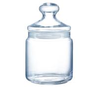 Luminarc - Bocal en Verre Club - Look Vintage - Pot à Fermeture Hermétique - Conservation Produits Secs - 100% Sain pour les Aliments - Sans Bisphénol A - Passe au Lave-Vaisselle - Contenance 0,75 l