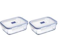 Luminarc Boîte de conservation 122 cl Pure Box Active (Lot de 2)