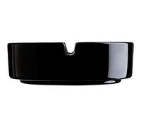 Luminarc - Cendrier Empilable - Design Classique - Cendrier en Verre Trempé - Compatible Lave-Vaisselle - Fabrication Française - Diamètre 10.7cm - Noir