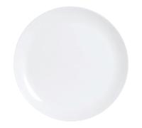 Luminarc D6905 Assiette - 25 cm-Diwali, Opale-Verre trempé, Blanc