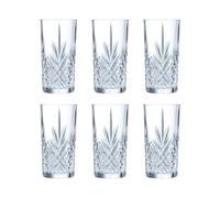 Luminarc Eugene Lot de 6 verres hauts en verre Eco 38 cl